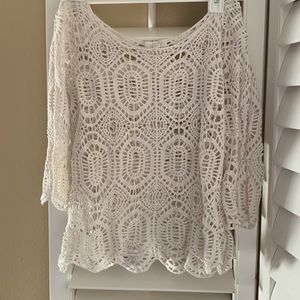 Crochet swimsuit coverup